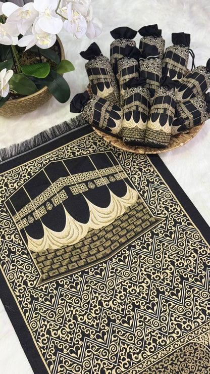 بكج سجادة صلاة باب الكعبة مع شنطة – تفتا تركي فاخر