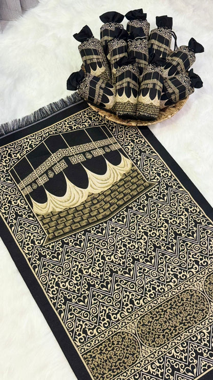 بكج سجادة صلاة باب الكعبة مع شنطة – تفتا تركي فاخر